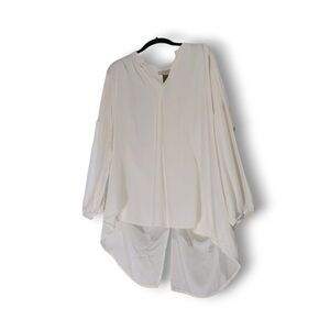 Chic Cream Women's Tunic Top